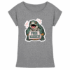 Schnappschildkröte 'Free Kisses!' - Womens Extended Shoulder T-Shirt