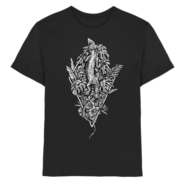Baumeidechse Geometric Art - Kids Premium Shirt