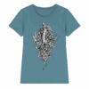 Baumeidechse geometric Art - Ladies Premium Shirt