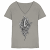 Baumeidechse Geometric Art - Ladies V-Neck Shirt