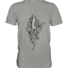 Baumeidechse geometric Art - Premium Shirt