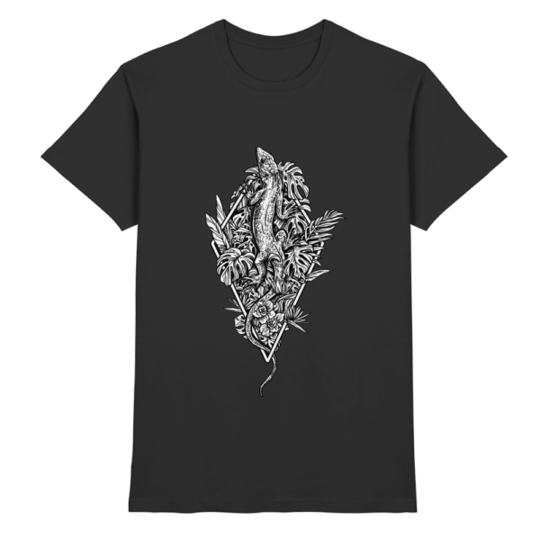 Baumeidechse geometric Art - Premium Shirt