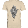 Baumeidechse geometric Art - Premium Shirt