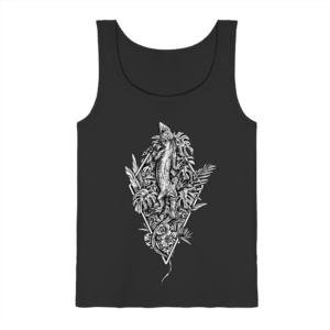front-tank-top-black-262-e6f2-1000x.png Baumeidechse Geometric Art - Tank-Top