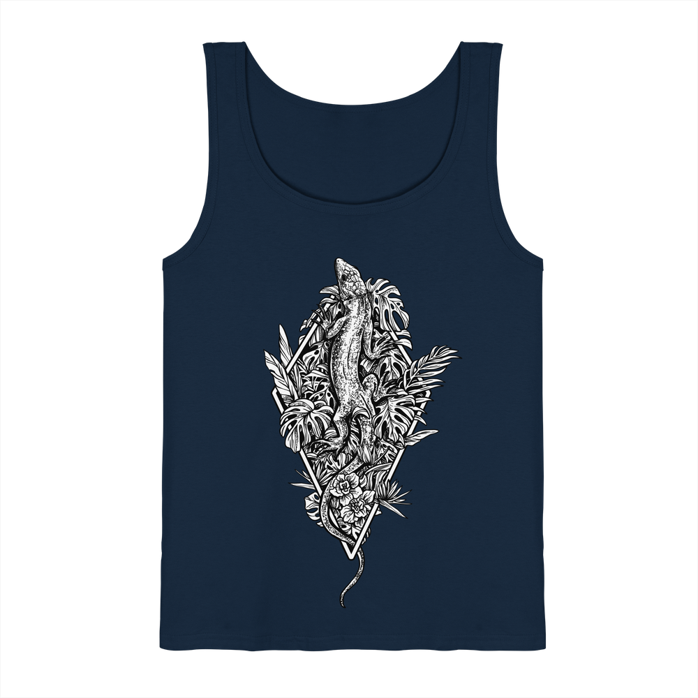 Baumeidechse Geometric Art - Tank-Top – Bild 3