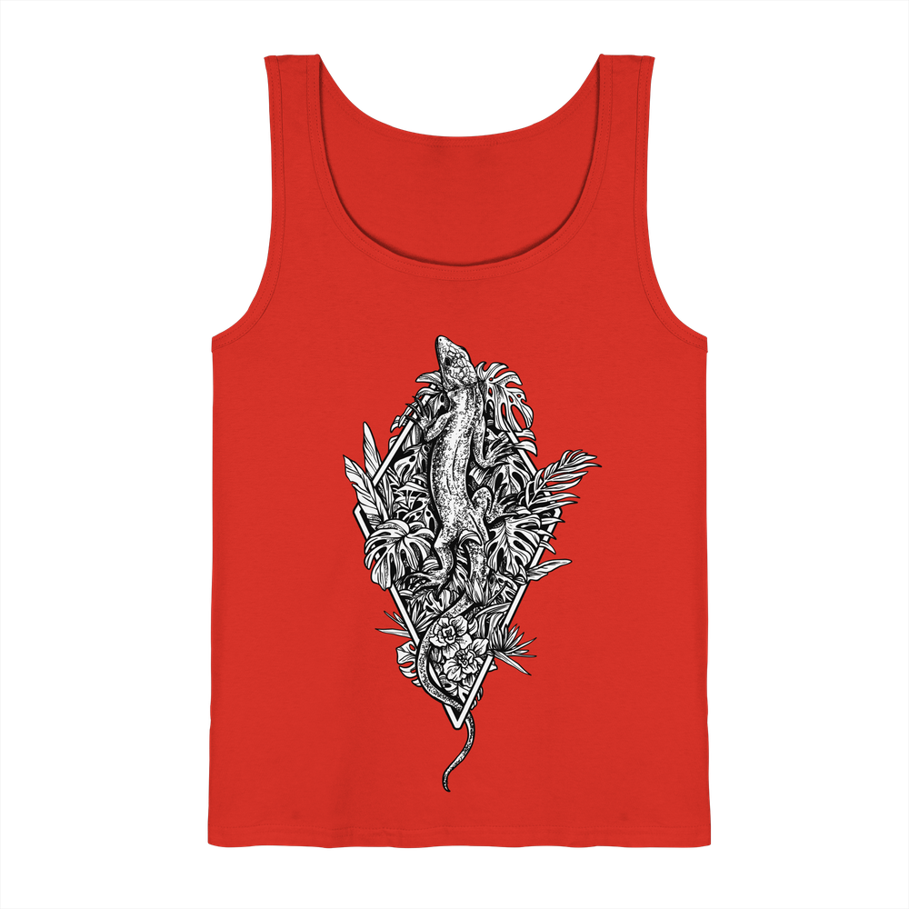 Baumeidechse Geometric Art - Tank-Top – Bild 4