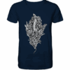 Baumeidechse Geometric Art - V-Neck Shirt