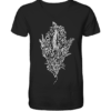 Baumeidechse Geometric Art - V-Neck Shirt
