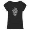 Baumeidechse Geometric Art - Womens Extended Shoulder T-Shirt