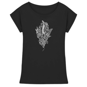 front-womens-extended-shoulder-t-shirt-black-199-7d40-1000x.png Baumeidechse Geometric Art - Womens Extended Shoulder T-Shirt