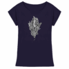 Baumeidechse Geometric Art - Womens Extended Shoulder T-Shirt