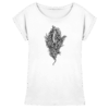 Baumeidechse Geometric Art - Womens Extended Shoulder T-Shirt