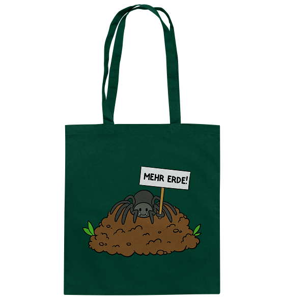 Mehr Erde! - Baumwolltasche