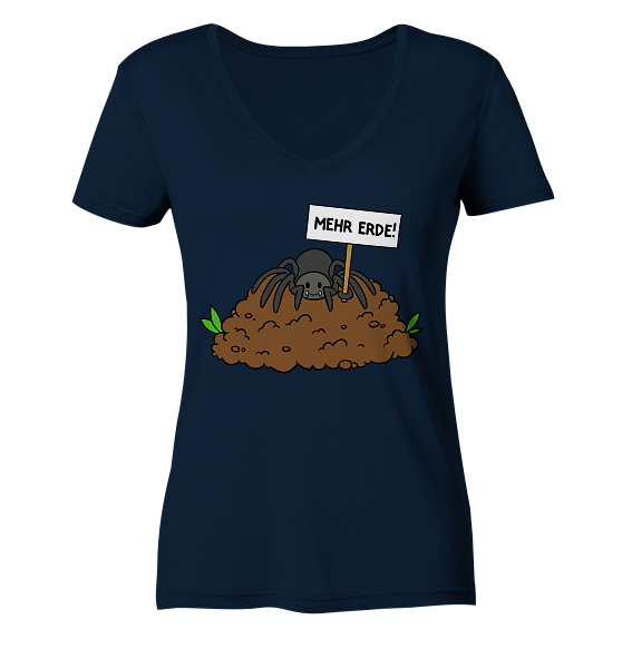 Mehr Erde! - Ladies V-Neck Shirt
