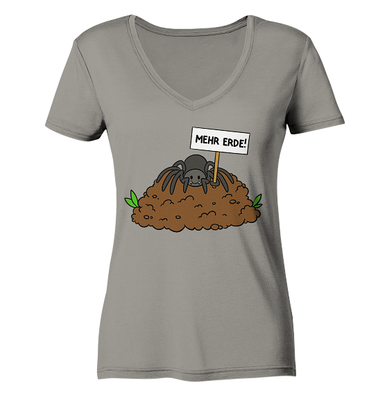 Mehr Erde! - Ladies V-Neck Shirt