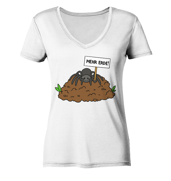Mehr Erde! - Ladies V-Neck Shirt