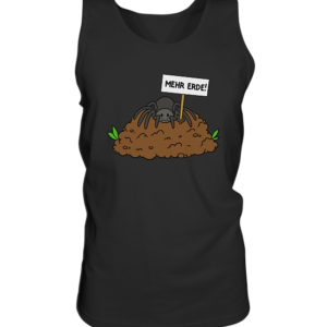 front-tank-top-272727-558x.png Mehr Erde! - Tank-Top