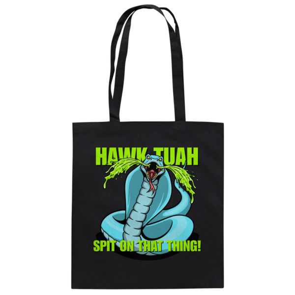 HAWK TUAH - Spit on that thing! - BLUE - - Baumwolltasche