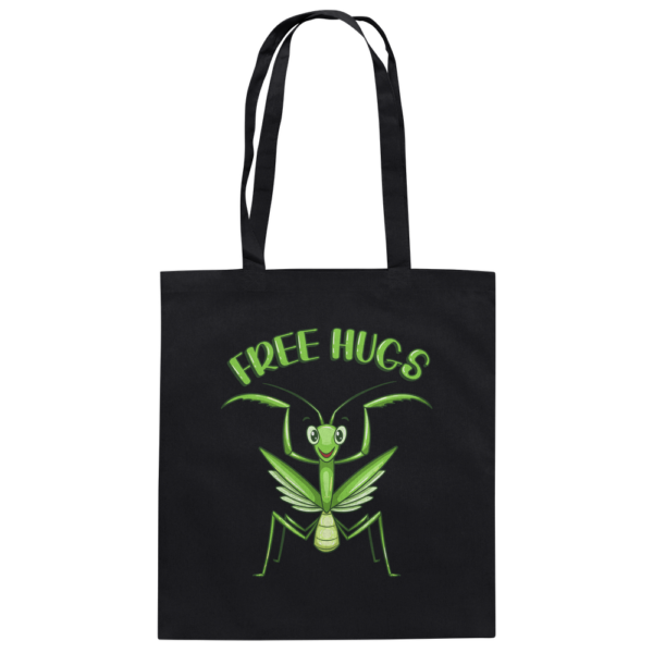 'Free Hugs' - Gottesanbeterin - Baumwolltasche