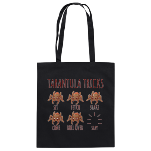 front-baumwolltasche-black-799-ded3-1000x.png Tarantula Tricks - Baumwolltasche