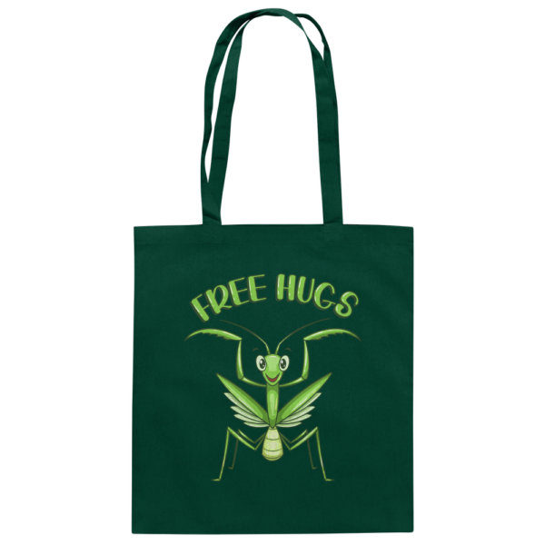 'Free Hugs' - Gottesanbeterin - Baumwolltasche