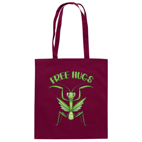 'Free Hugs' - Gottesanbeterin - Baumwolltasche