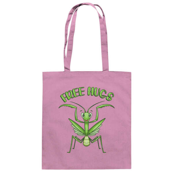 'Free Hugs' - Gottesanbeterin - Baumwolltasche