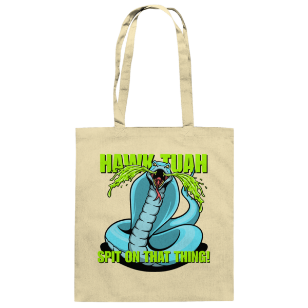 HAWK TUAH - Spit on that thing! - BLUE - - Baumwolltasche