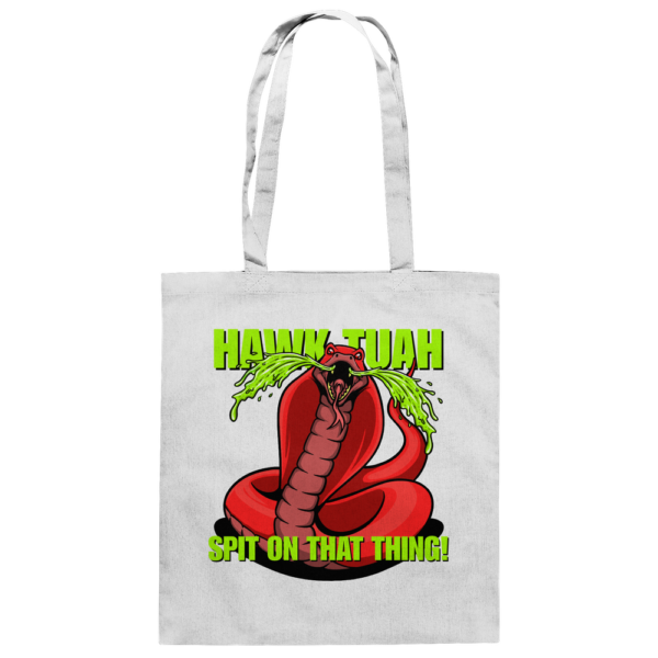 HAWK TUAH - Spit on that thing! - RED - - Baumwolltasche