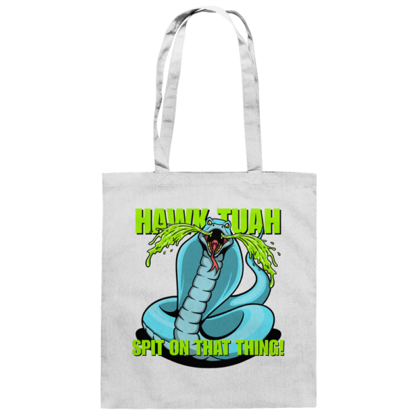 HAWK TUAH - Spit on that thing! - BLUE - - Baumwolltasche