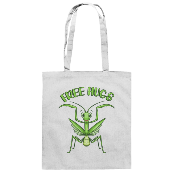 'Free Hugs' - Gottesanbeterin - Baumwolltasche