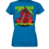 front-ladies-premium-shirt-0072af-558x-1.png HAWK TUAH - Spit on that thing! - RED - - Ladies Premium Shirt