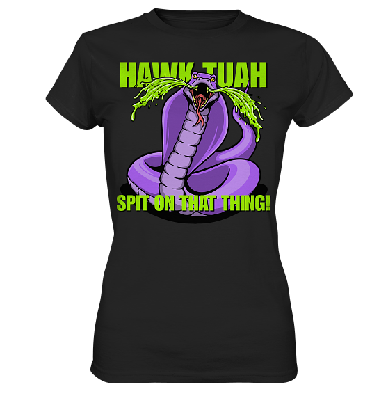 front-ladies-premium-shirt-272727-558x-3.png HAWK TUAH - Spit on that thing! - PURPLE - - Ladies Premium Shirt