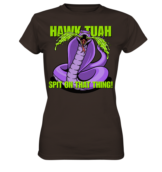 front-ladies-premium-shirt-392e29-558x-2.png HAWK TUAH - Spit on that thing! - PURPLE - - Ladies Premium Shirt
