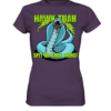 HAWK TUAH! Spit on that thing! - blue - - Ladies Premium Shirt