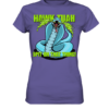 HAWK TUAH! Spit on that thing! - blue - - Ladies Premium Shirt