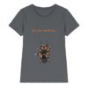 front-ladies-premium-shirt-dark-grey-640-1c04-1000x.png All you need is... tarantula - Ladies Premium Shirt