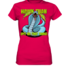 HAWK TUAH! Spit on that thing! - blue - - Ladies Premium Shirt