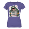 Schnappschildkröte 'Free Kisses!' - Ladies Premium Shirt