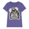 Schnappschildkröte 'Free Kisses!' - Ladies Premium Shirt