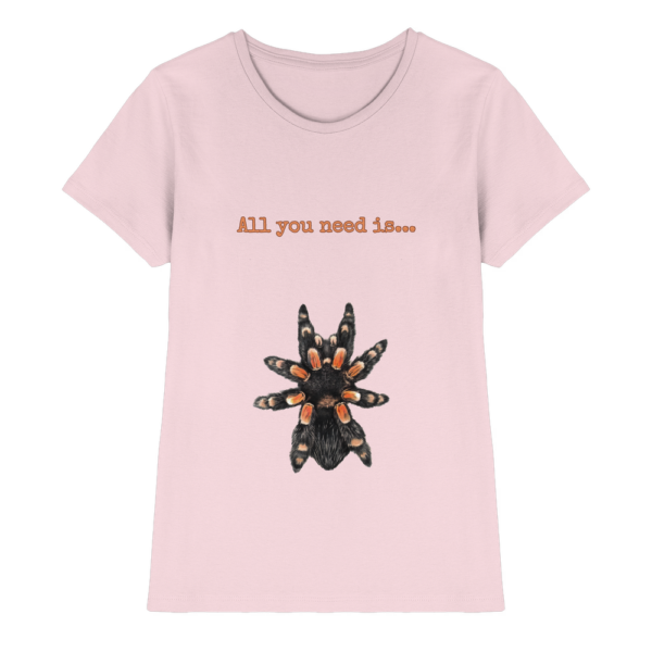 front-ladies-premium-shirt-orchid-pink-640-1c04-1000x.png All you need is... tarantula - Ladies Premium Shirt