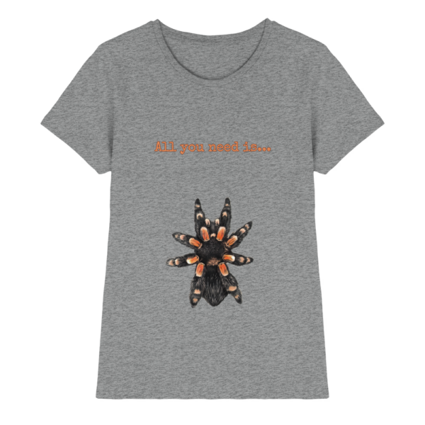 front-ladies-premium-shirt-sports-grey-meliert-640-1c04-1000x.png All you need is... tarantula - Ladies Premium Shirt