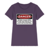 front-ladies-premium-shirt-urban-purple-640-1da5-1000x.png Warnschild: Danger! Do not touch this! - Ladies Premium Shirt