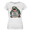 Schnappschildkröte 'Free Kisses!' - Ladies Premium Shirt