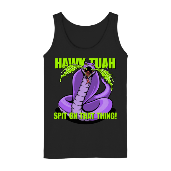 HAWK TUAH - Spit on that thing! - PURPLE - - Ladies Tank-Top