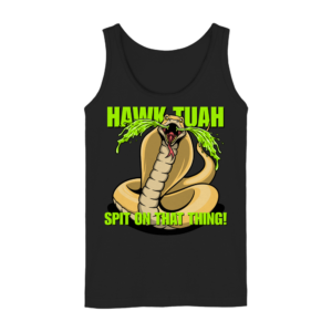 front-ladies-tank-top-black-772-1000x-2.png HAWK TUAH - Spit on that thing! - YELLOW - - Ladies Tank-Top