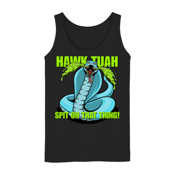 HAWK TUAH - Spit on that thing! - BLUE - - Ladies Tank-Top