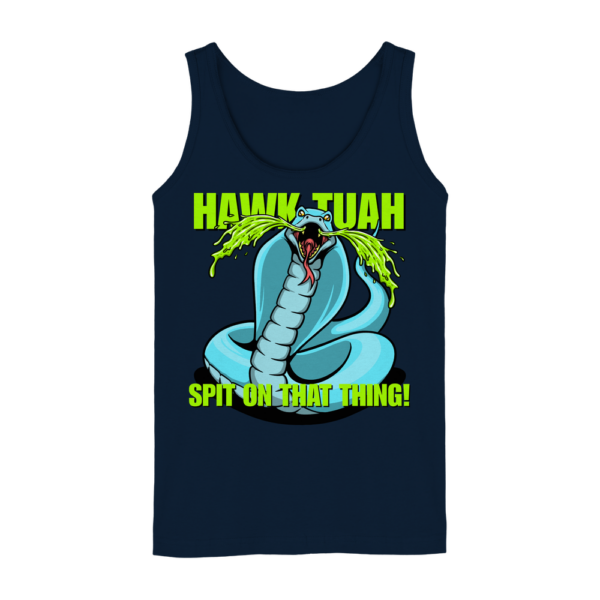 HAWK TUAH - Spit on that thing! - BLUE - - Ladies Tank-Top