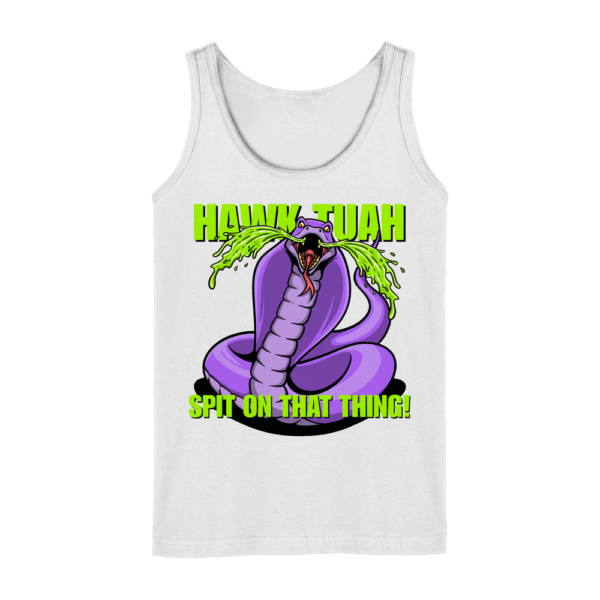 HAWK TUAH - Spit on that thing! - PURPLE - - Ladies Tank-Top