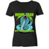 HAWK TUAH! Spit on that thing! - blue - - Ladies V-Neck Shirt